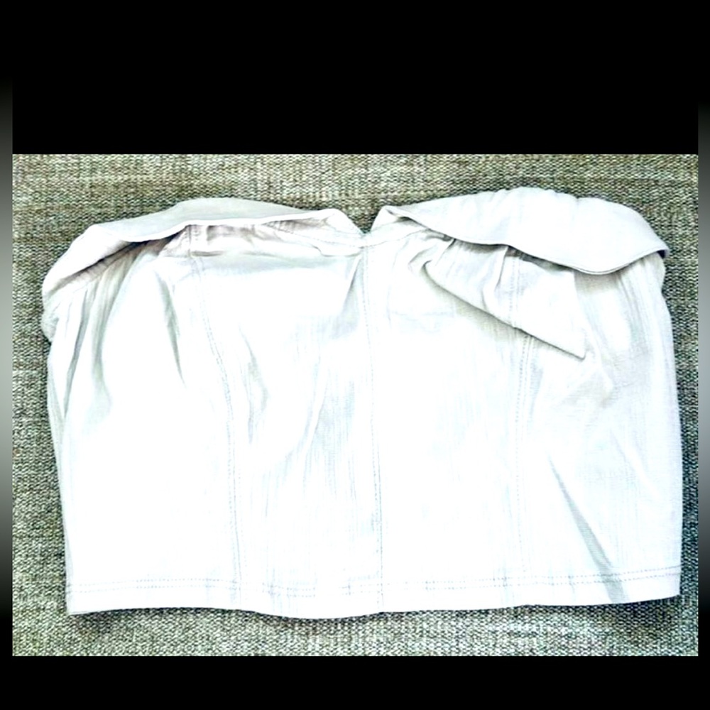 Free people cropped tube top
